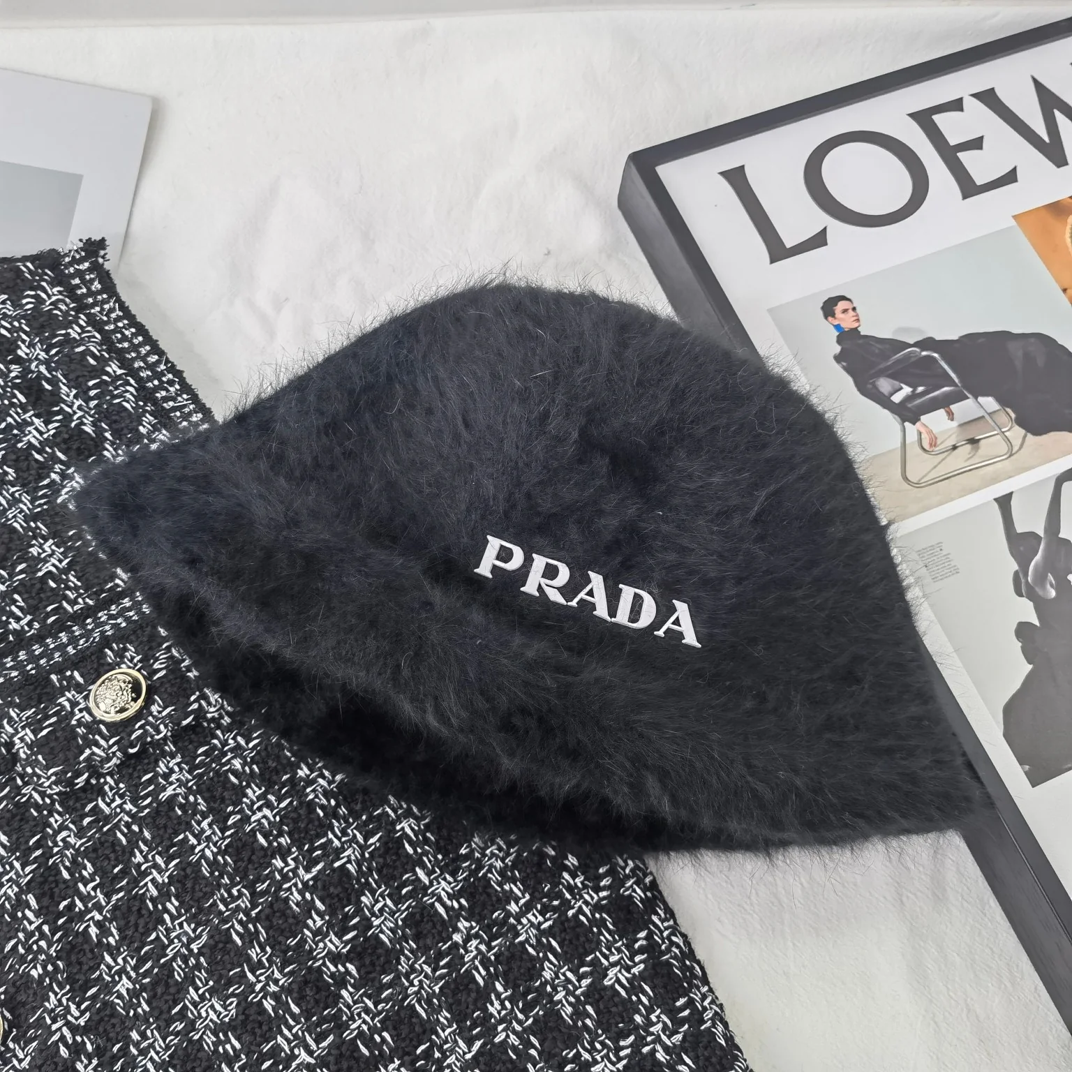 Двусторонняя рыбацкая шляпа Prada