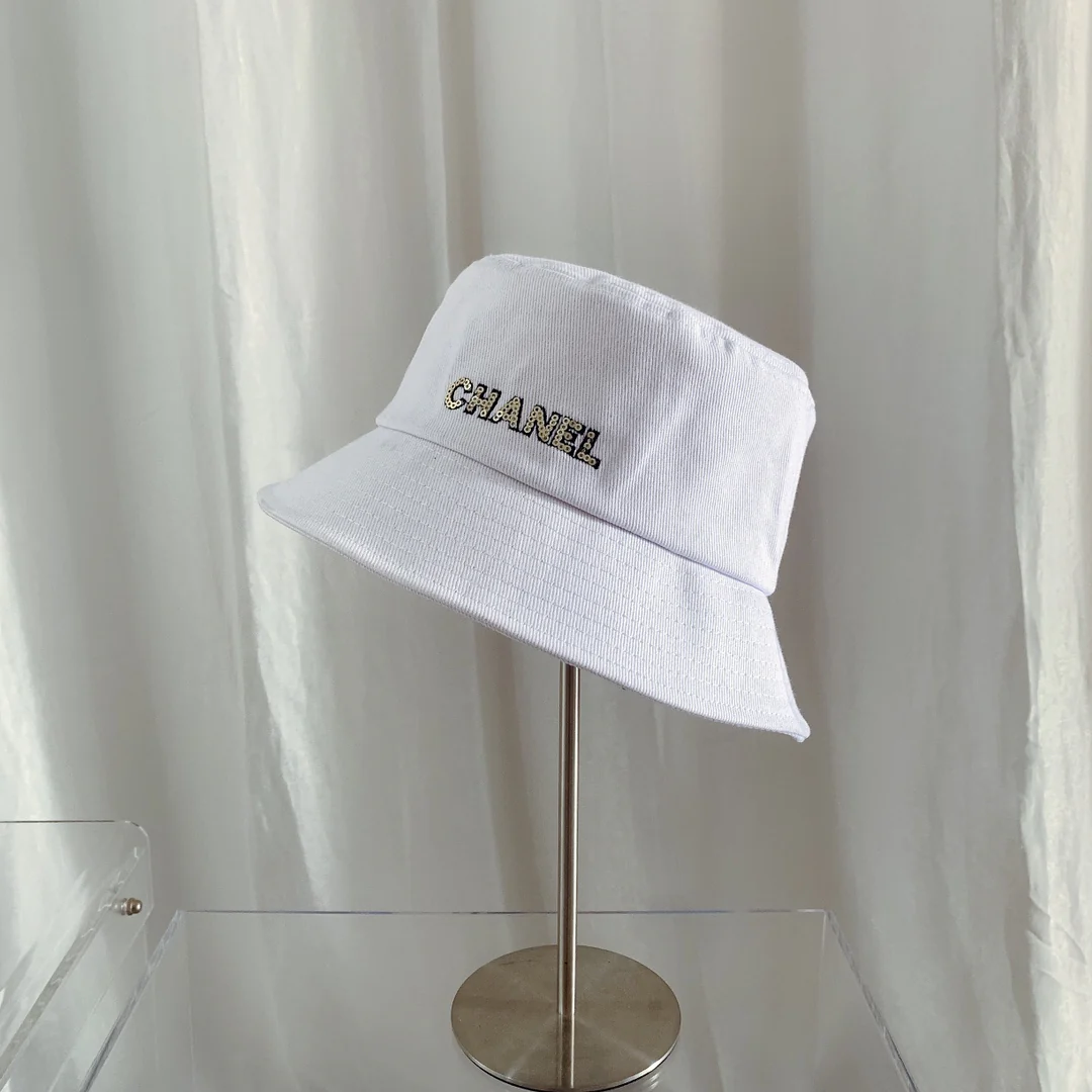 Chanel - Рыбацкая шляпа - Белая
