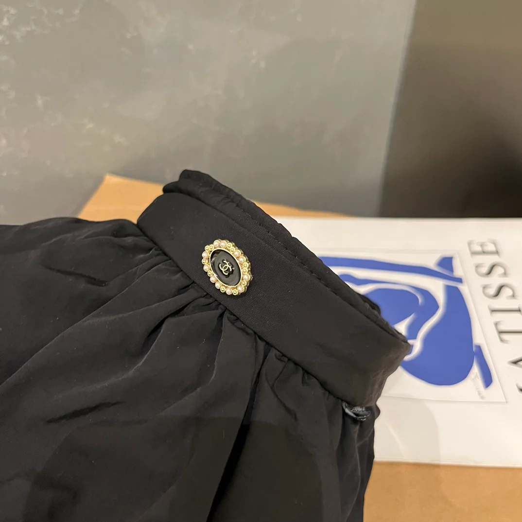 Chanel - Открытый жилет - Солнцезащитная шляпа - Черный