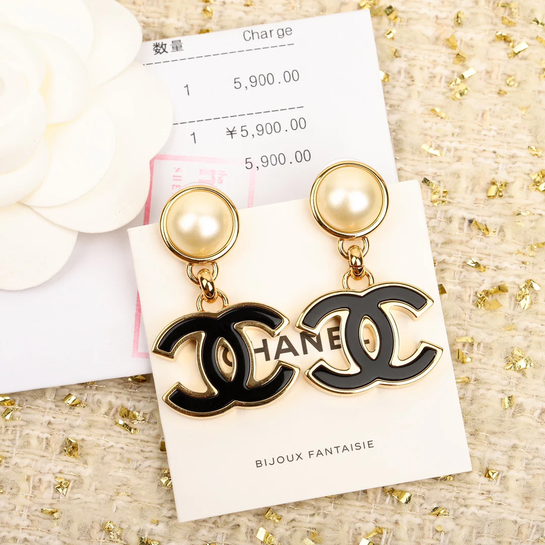 Серьги Chanel 1009