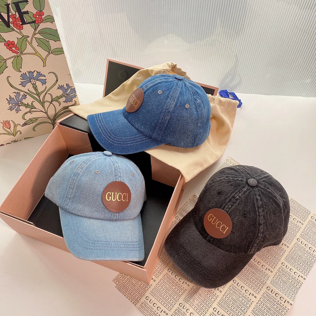 Gucci - Джинсовая бейсболка