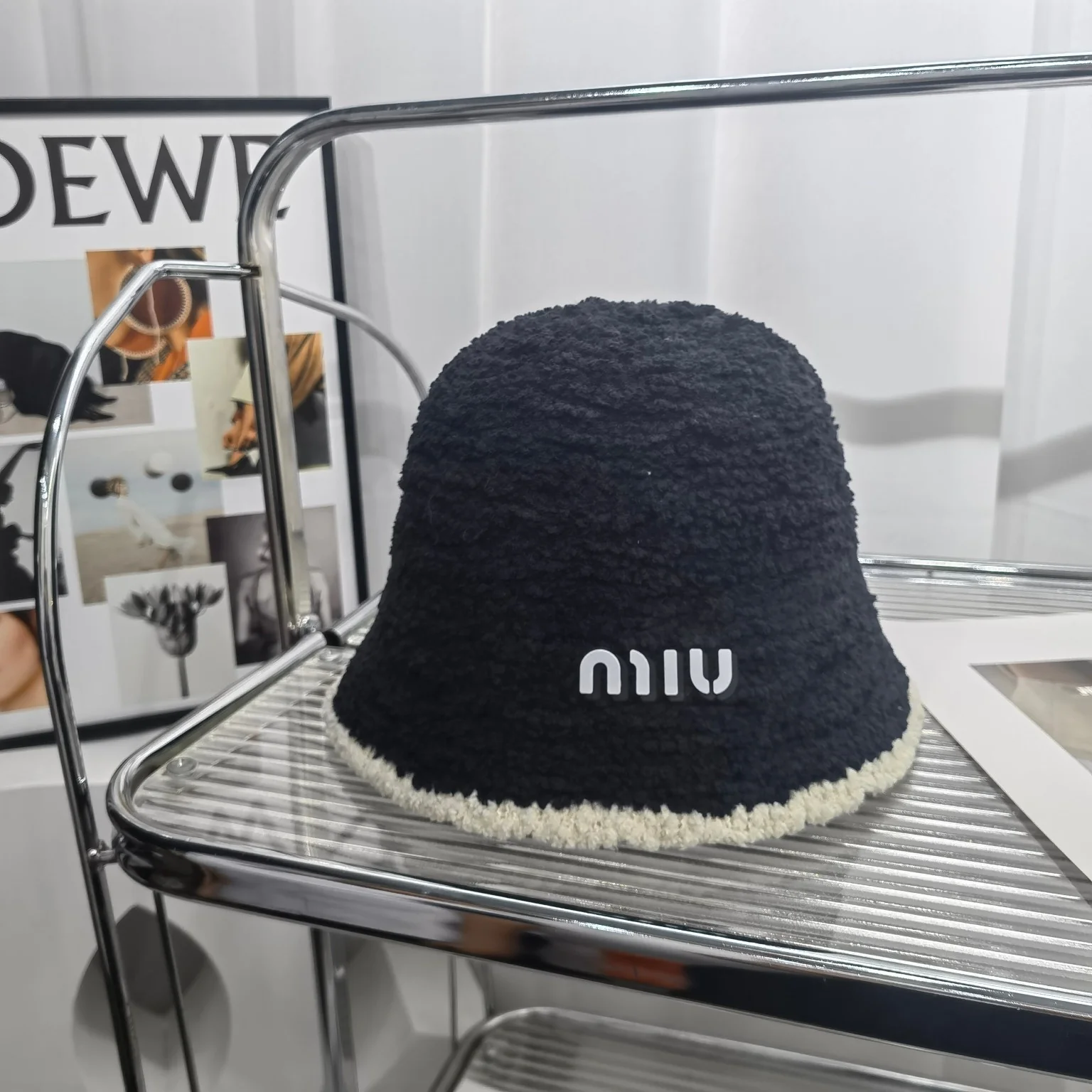 Miu Miu - Рыбацкая шляпа из овечьей шерсти