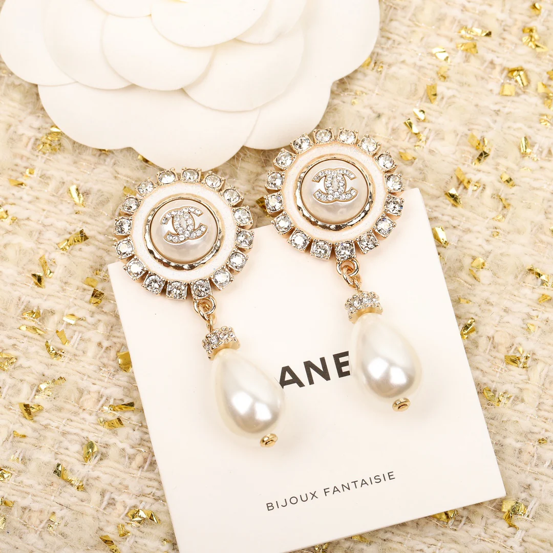 Серьги Chanel 1056