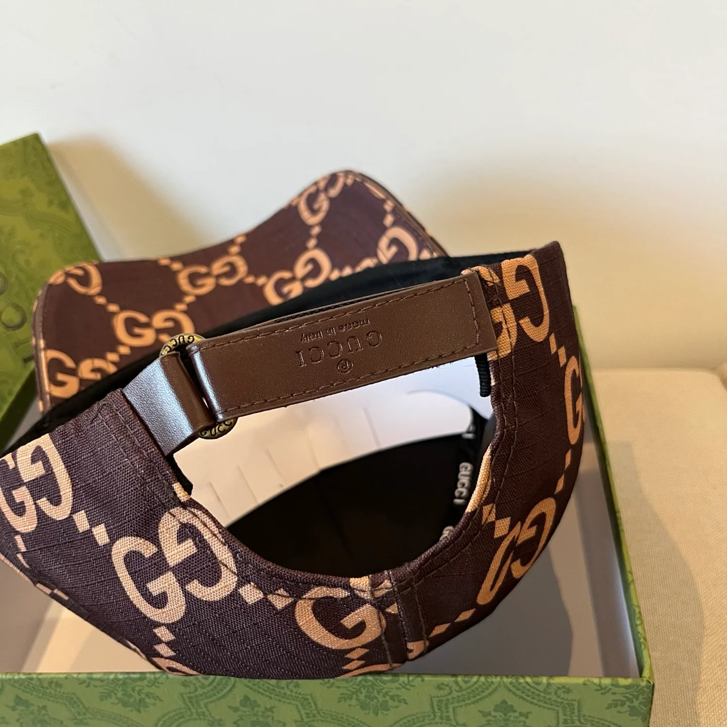 Бейсболка Gucci Classic Logo - Кофе