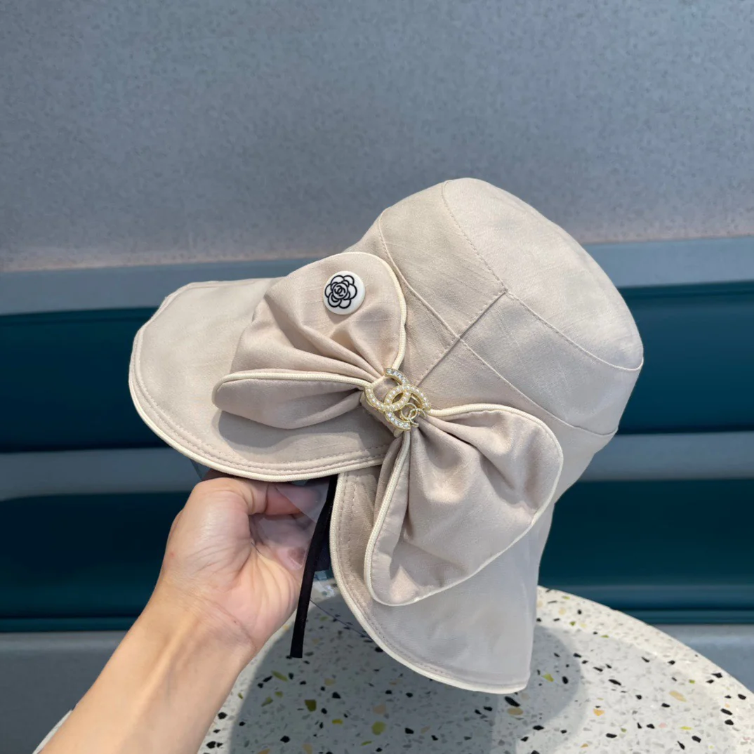 Chanel - Рыбацкая шляпа - Бежевый