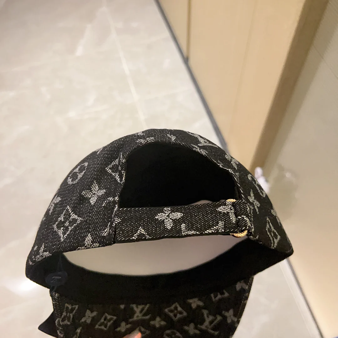 LV - Ковбойская шляпа/Кепка сферической формы - Черная