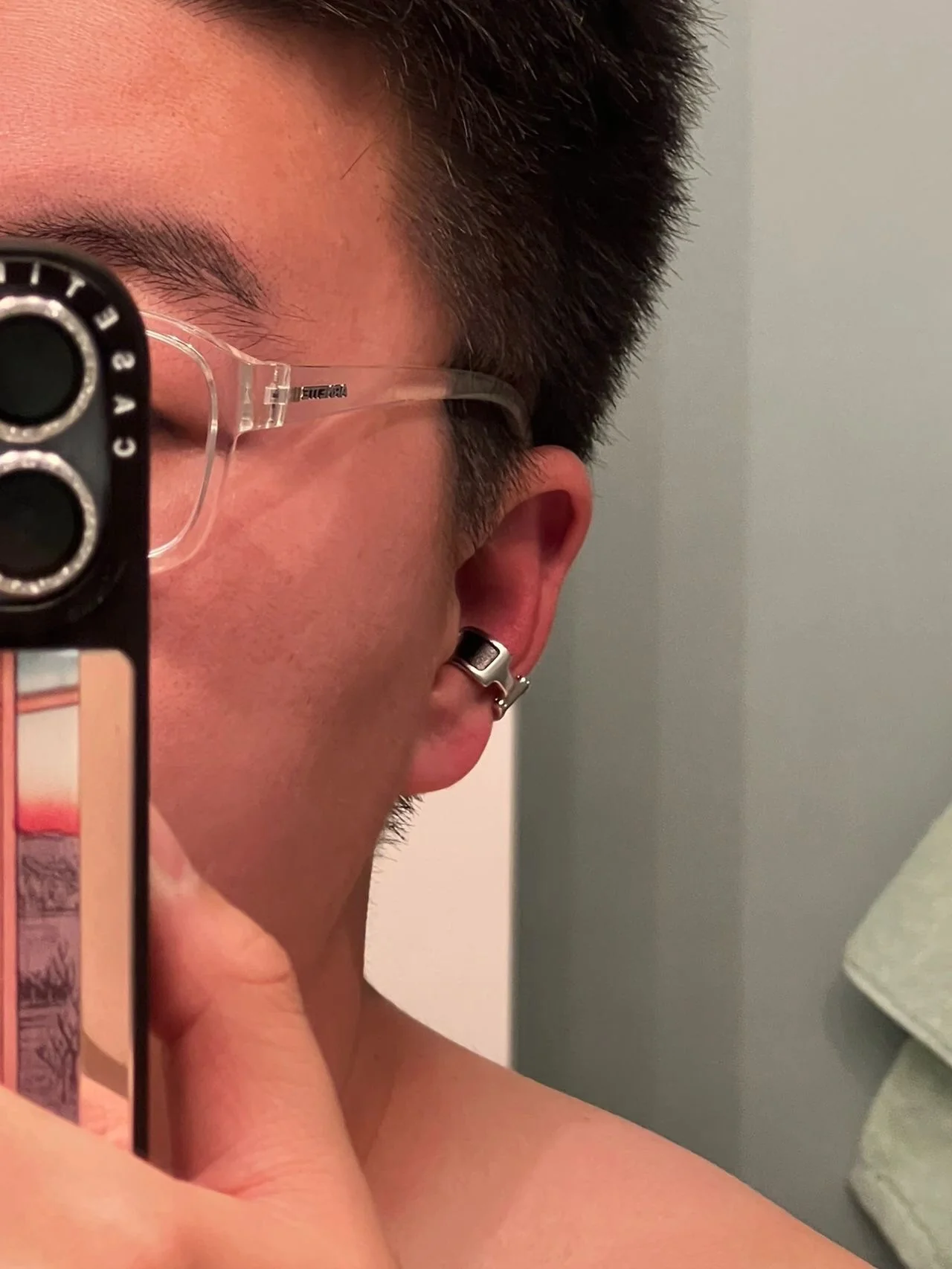 Серьги Hermes - клипса 012