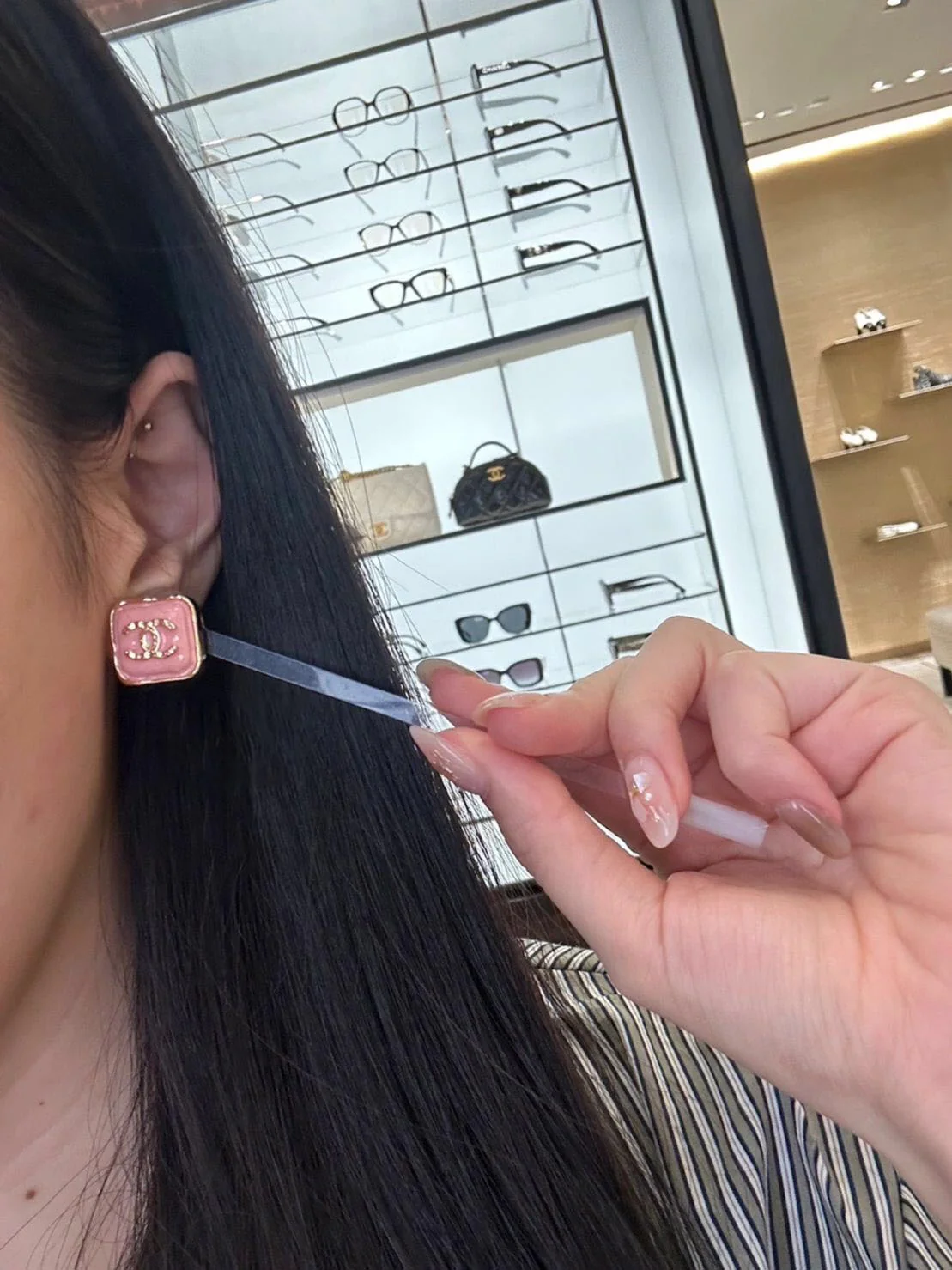 Серьги Chanel 809