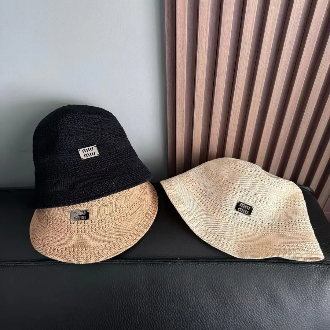 Miu Miu - Ажурная рыбацкая шляпа