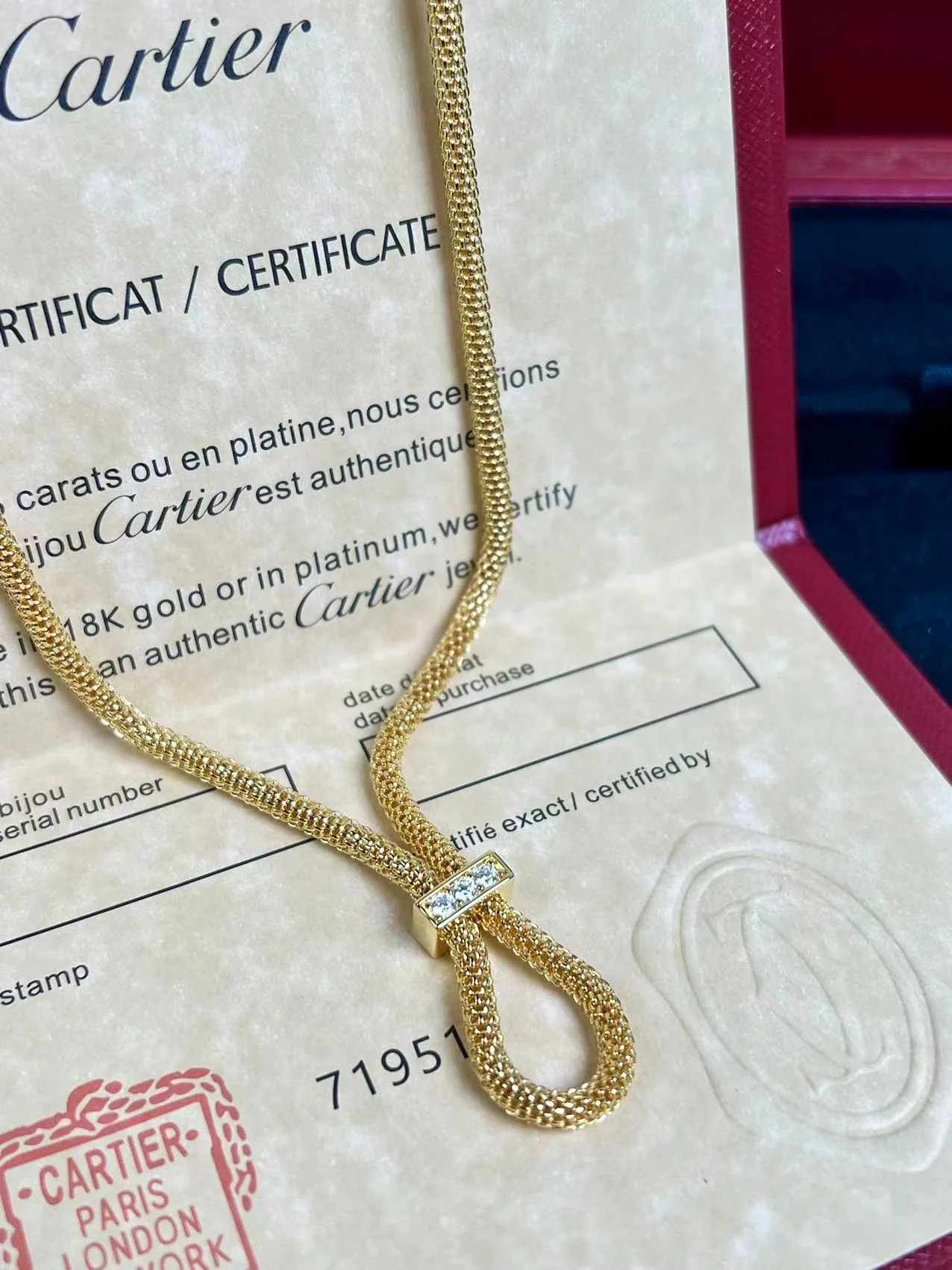 Cartier - Колье 015