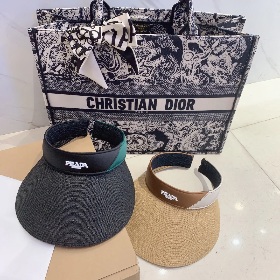 Prada - Кепка с козырьком - Солнцезащитная шляпа