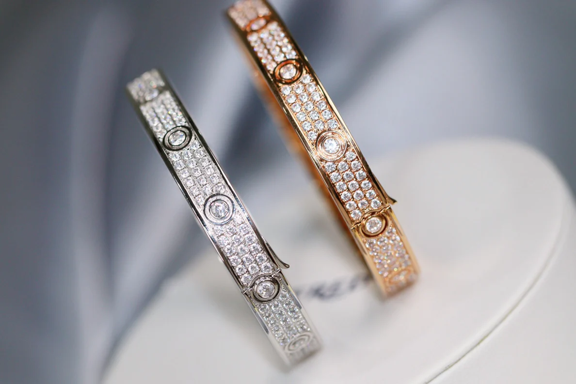 Браслет Cartier Love Wide Starry Sky