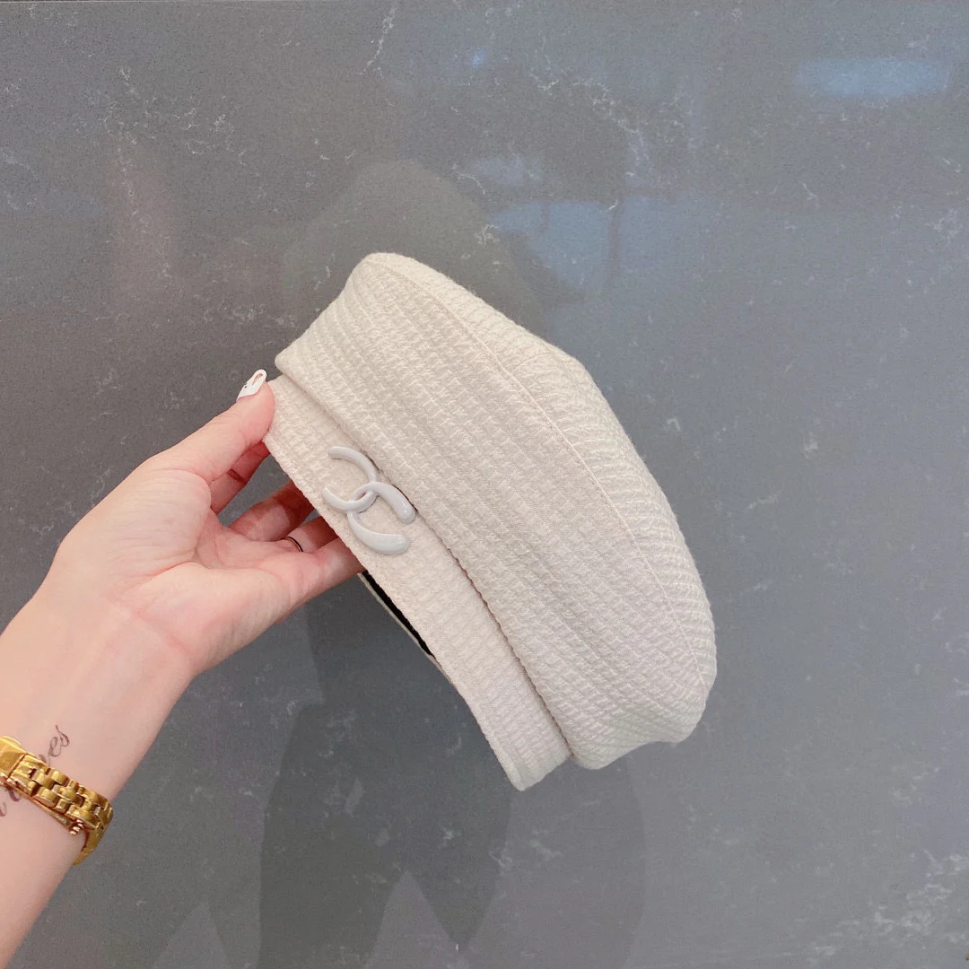 Chanel - Берет - Белый