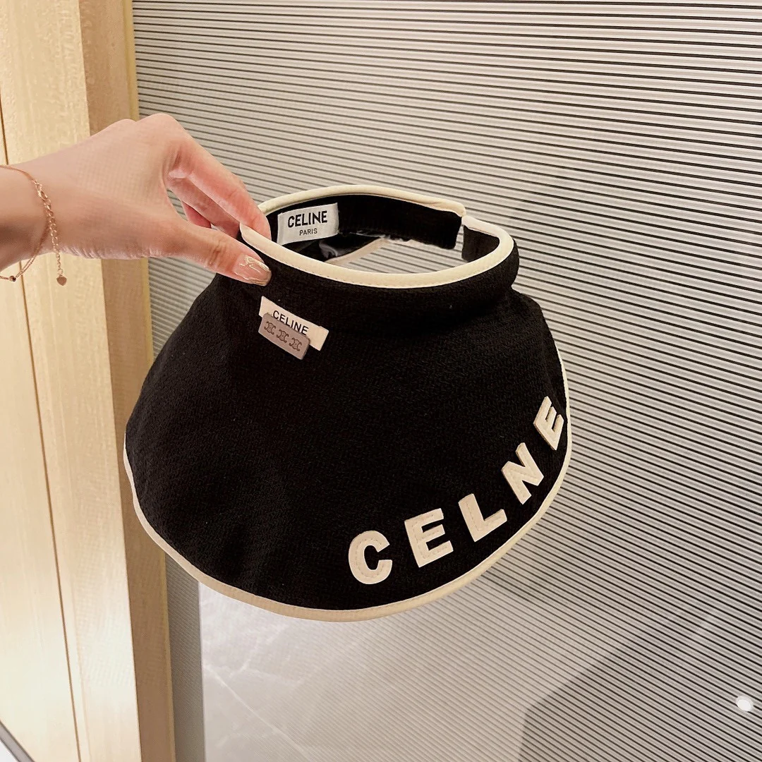 Новая большая летняя шляпа от солнца Celine 2022 года