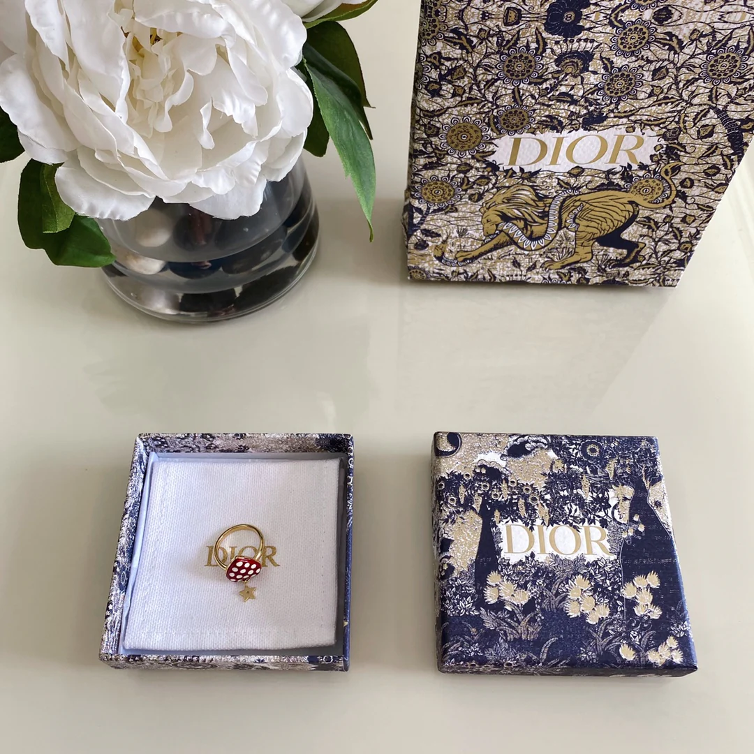 Кольцо Dior - 38