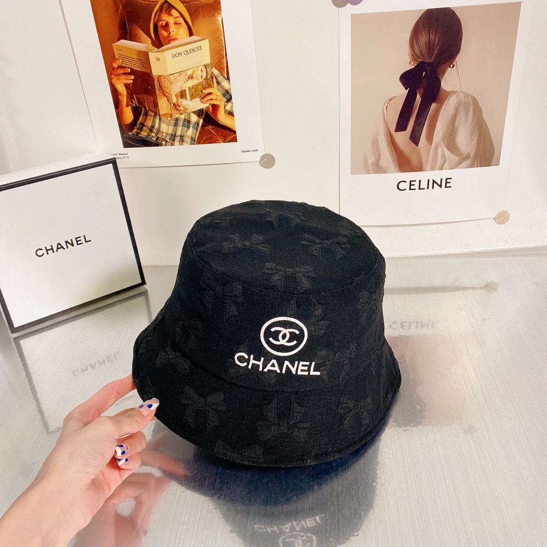 Новинка 2022 года от Chanel - Рыбацкая шляпа - Черная - 1