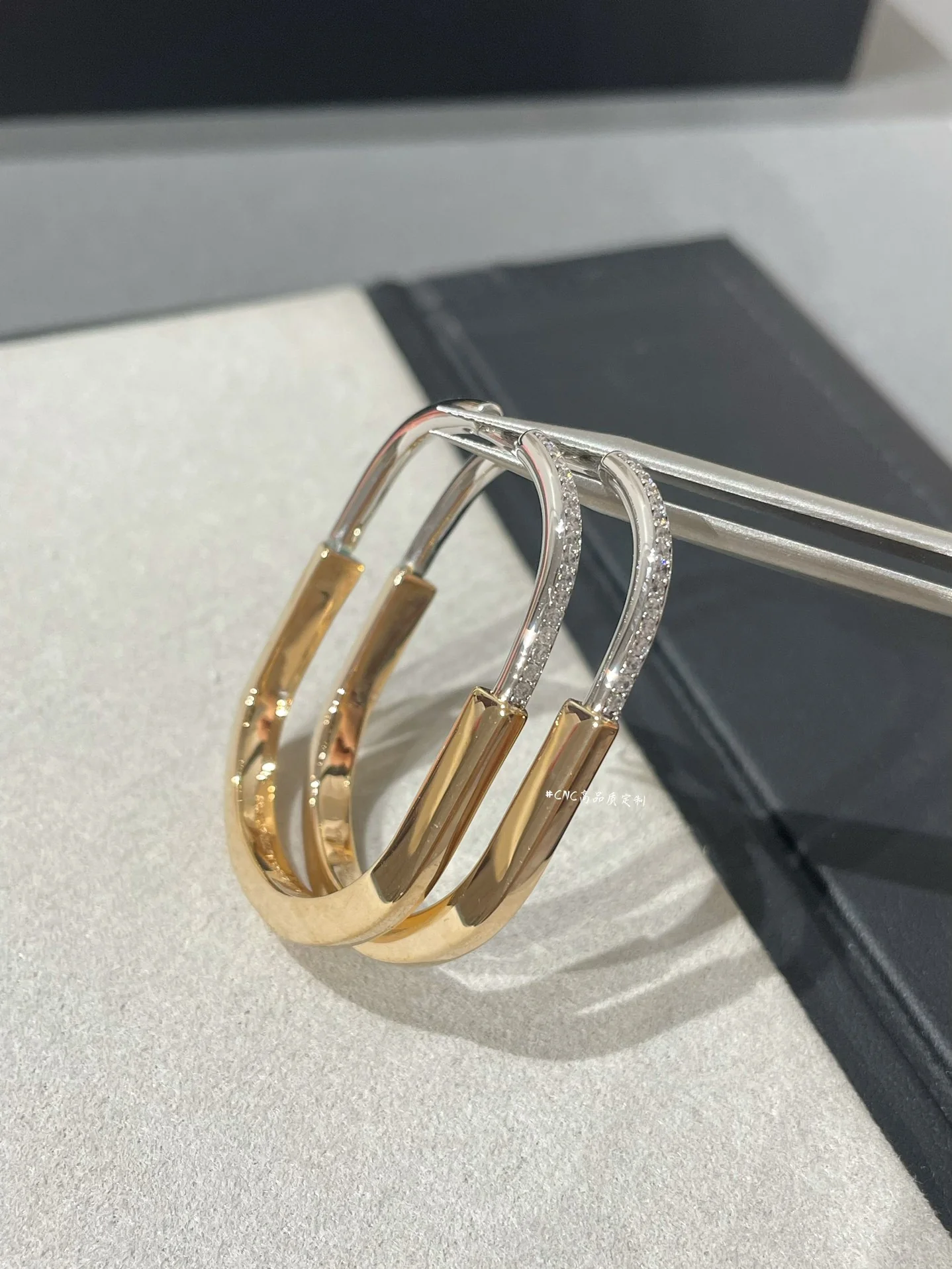 Серьги Tiffany - золотые 008