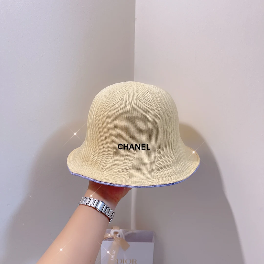 Chanel - Двусторонняя рыбацкая шляпа - Можно носить с обеих сторон - 1