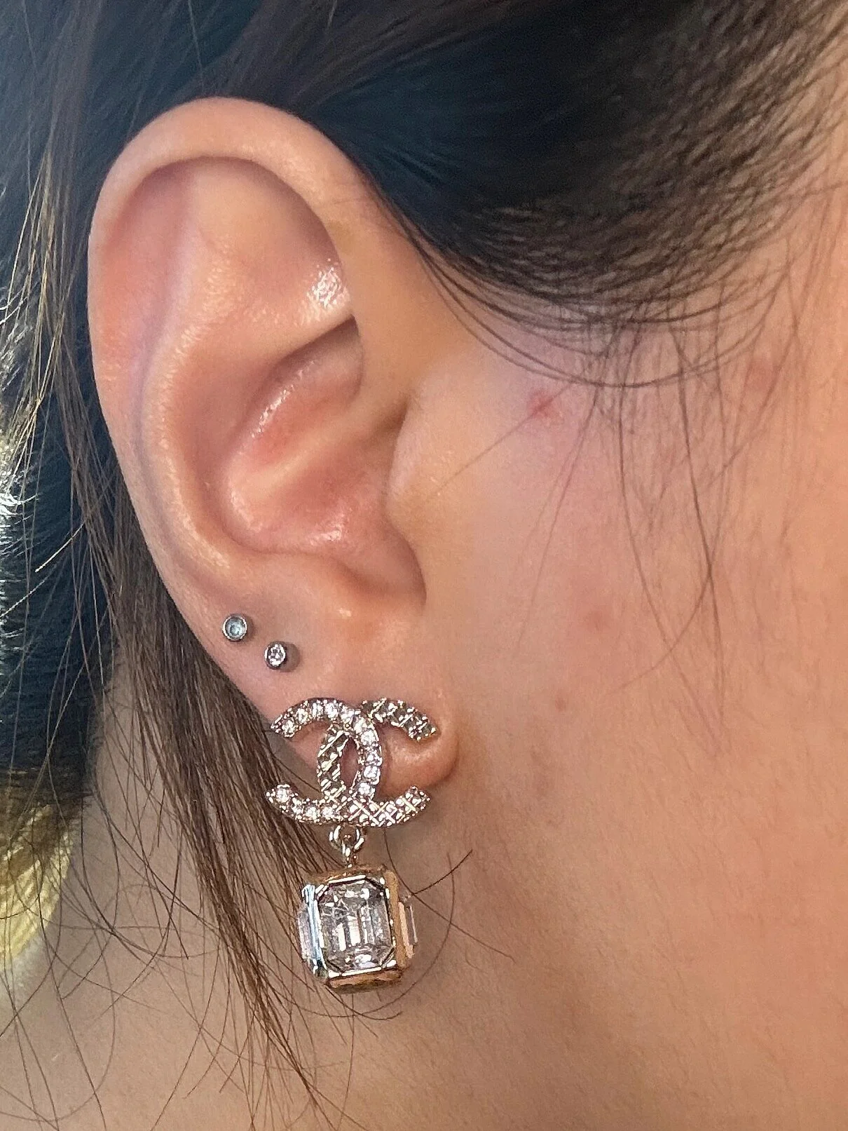 Серьги Chanel 847