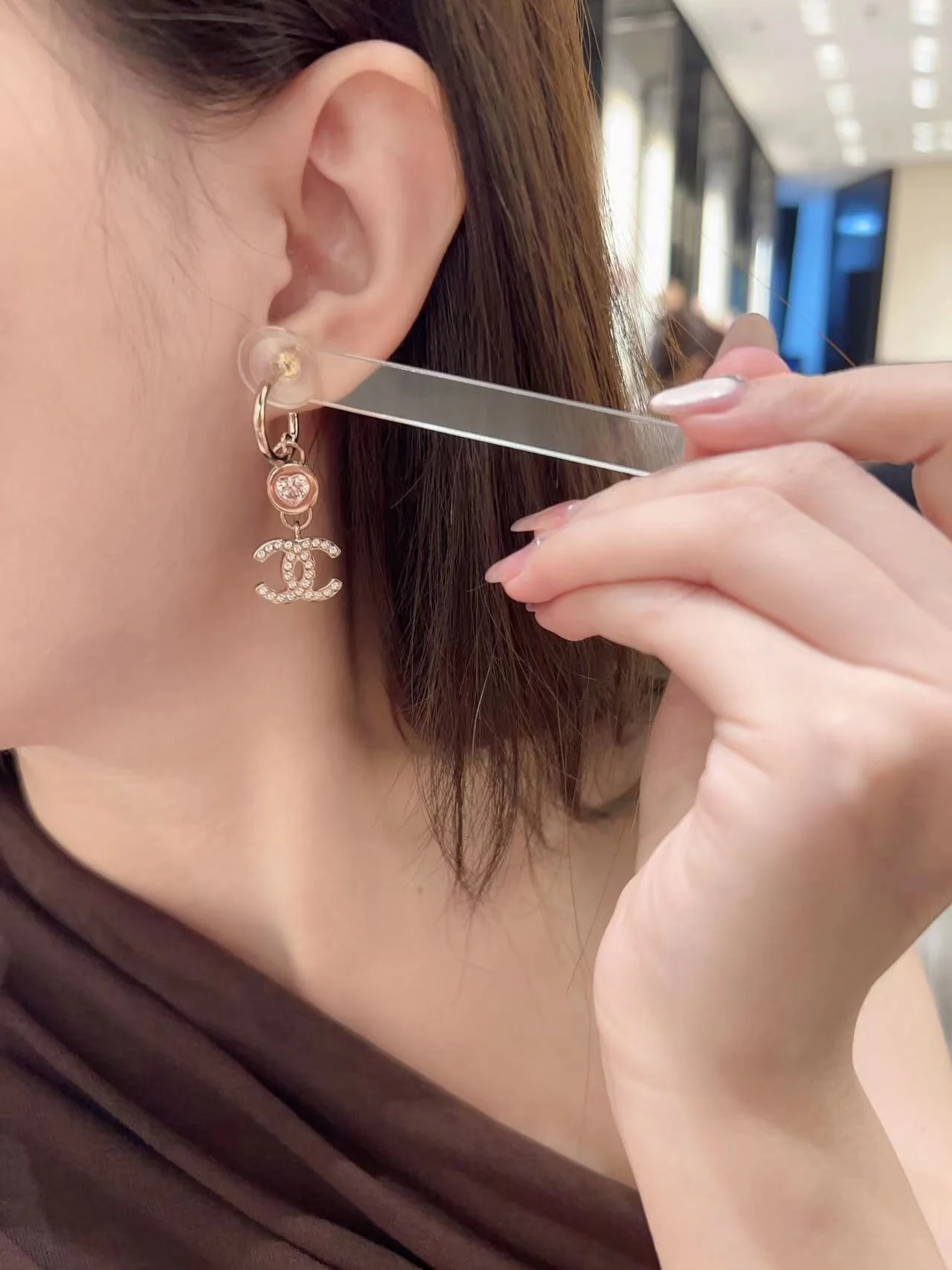 Серьги Chanel 1060