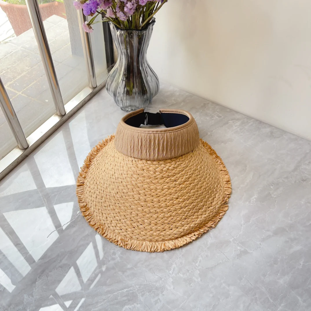 Новая летняя солнцезащитная шляпа Miu Miu — светло-кофейный цвет