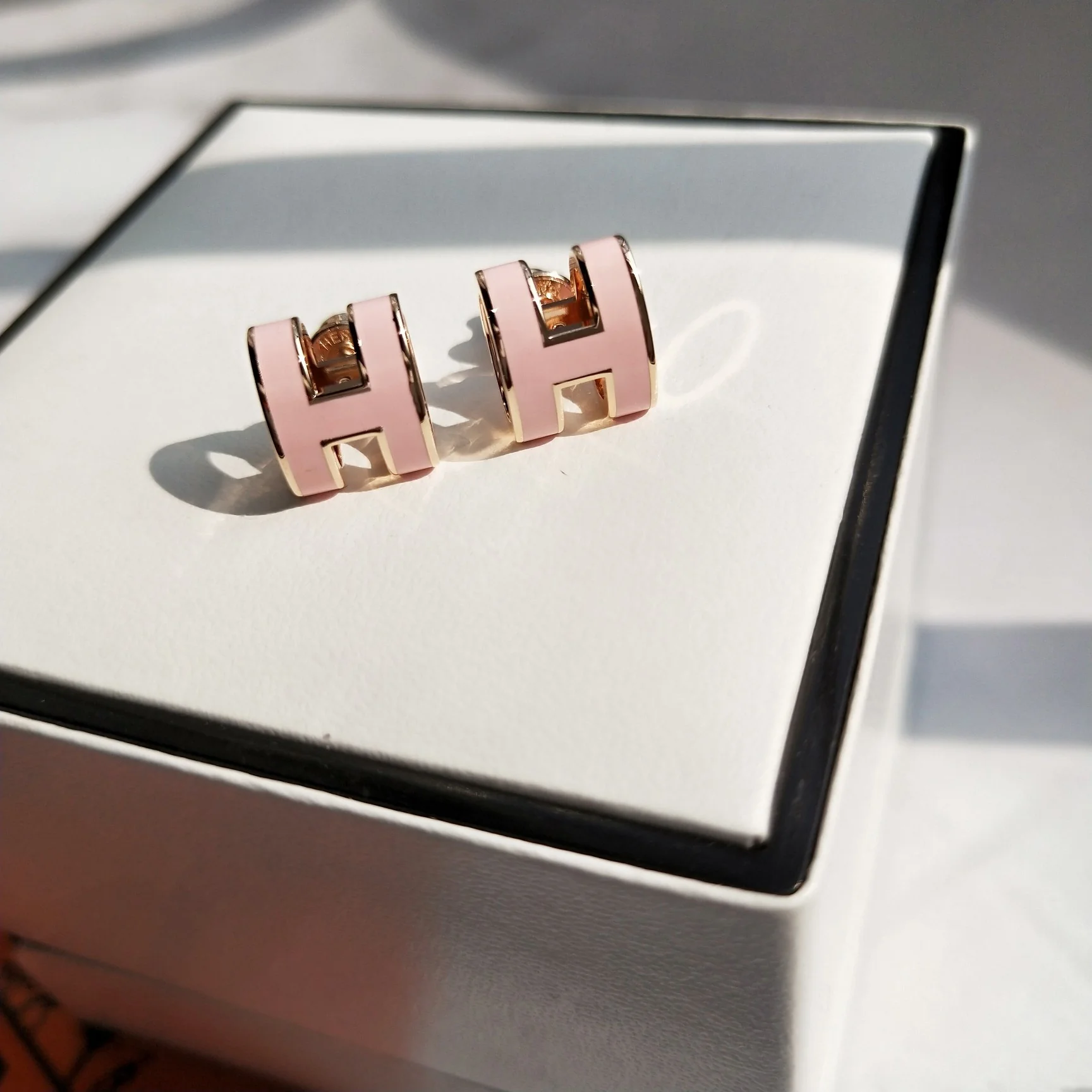 Серьги Hermes - Пусеты - 4 шт.