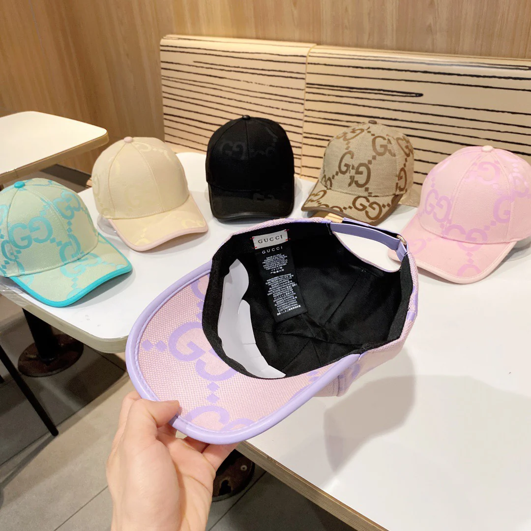 Gucci - Новинка в корейском стиле - Жаккардовая бейсболка