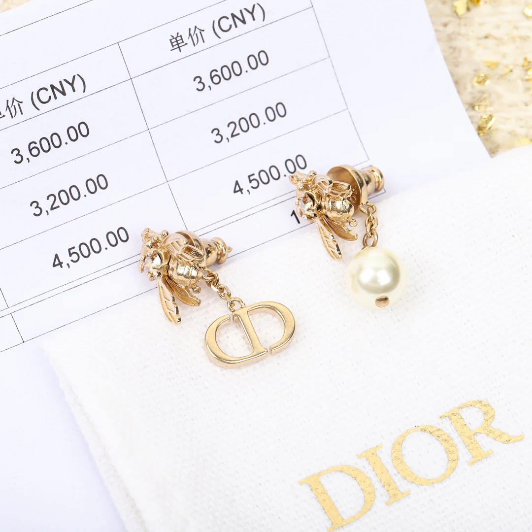 Серьги Dior 123