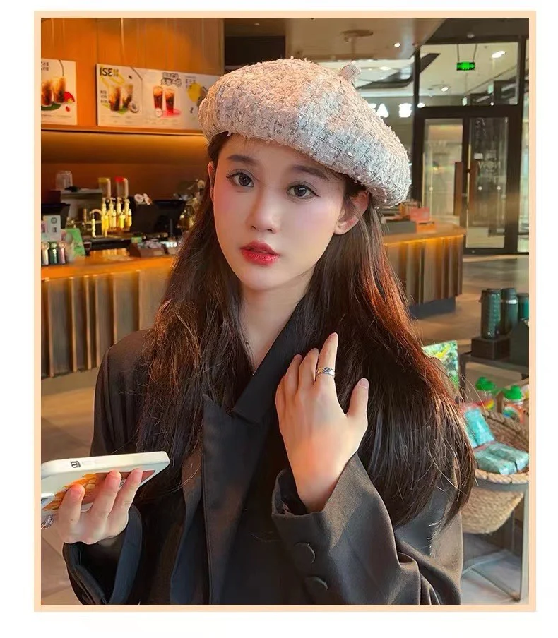 Chanel - Элегантный берет в стиле Chanel - au3nk5