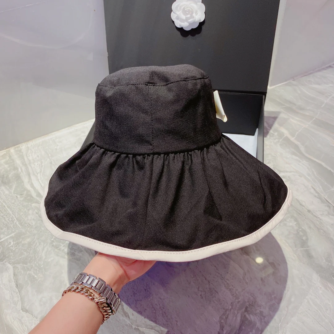 Chanel - Солнцезащитная шляпа - Шляпа-солнцезащитный зонт - Рыбацкая шляпа