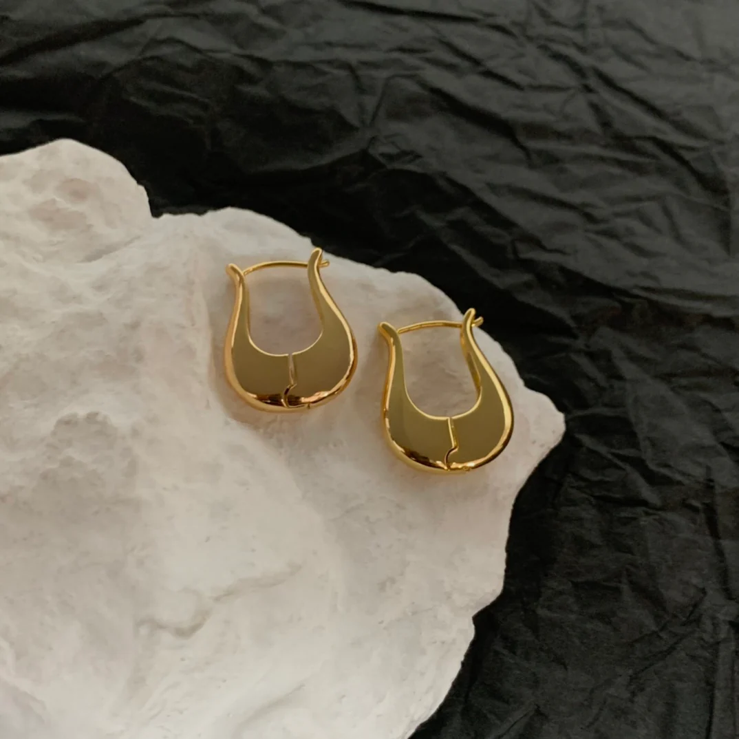 Серьги Celine - золотые