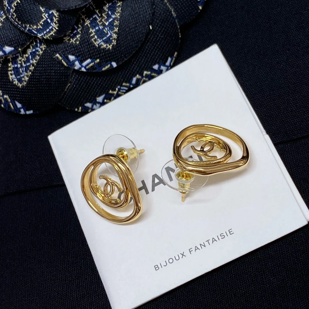 Серьги Chanel 999