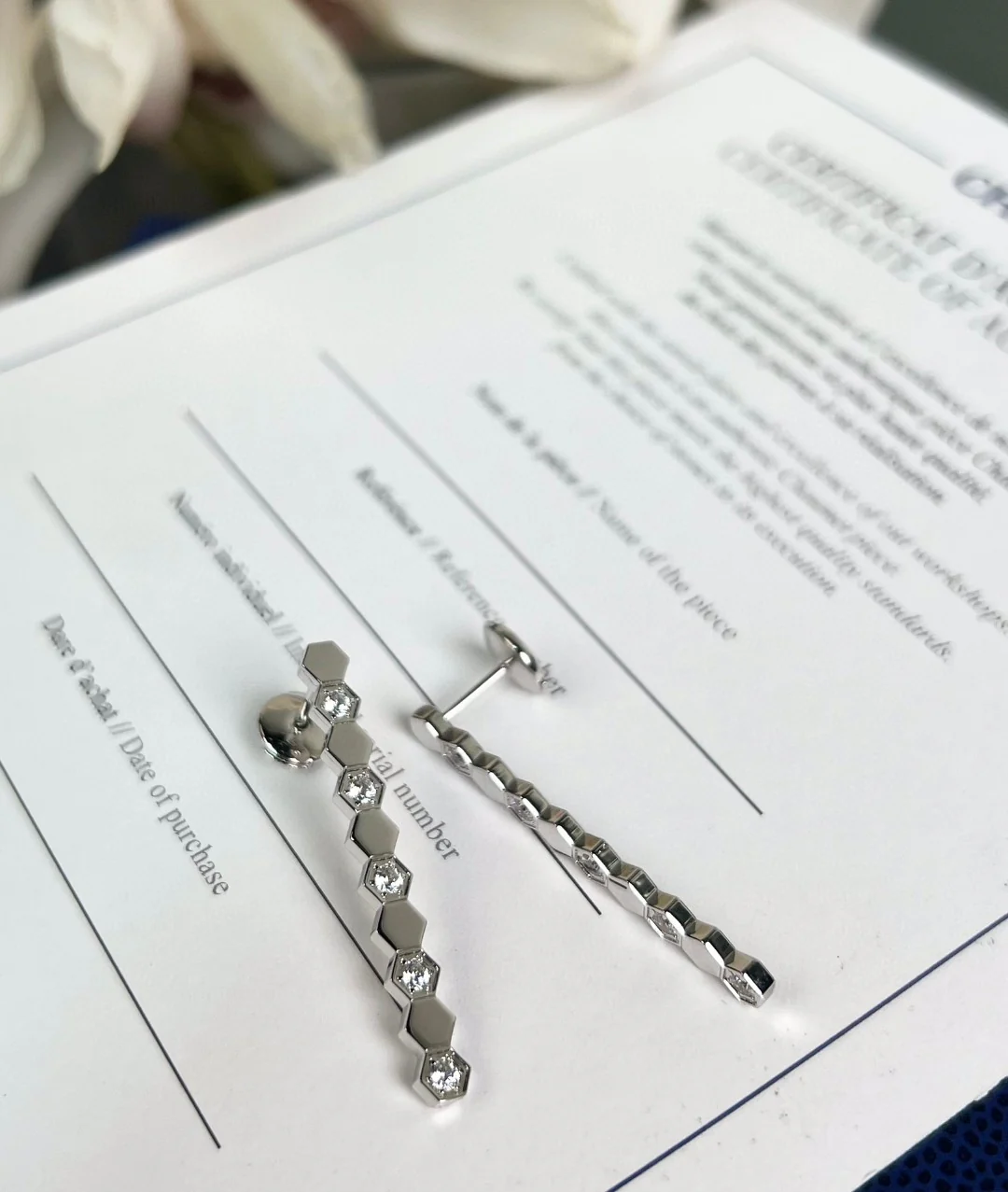 Серьги Chaumet 006