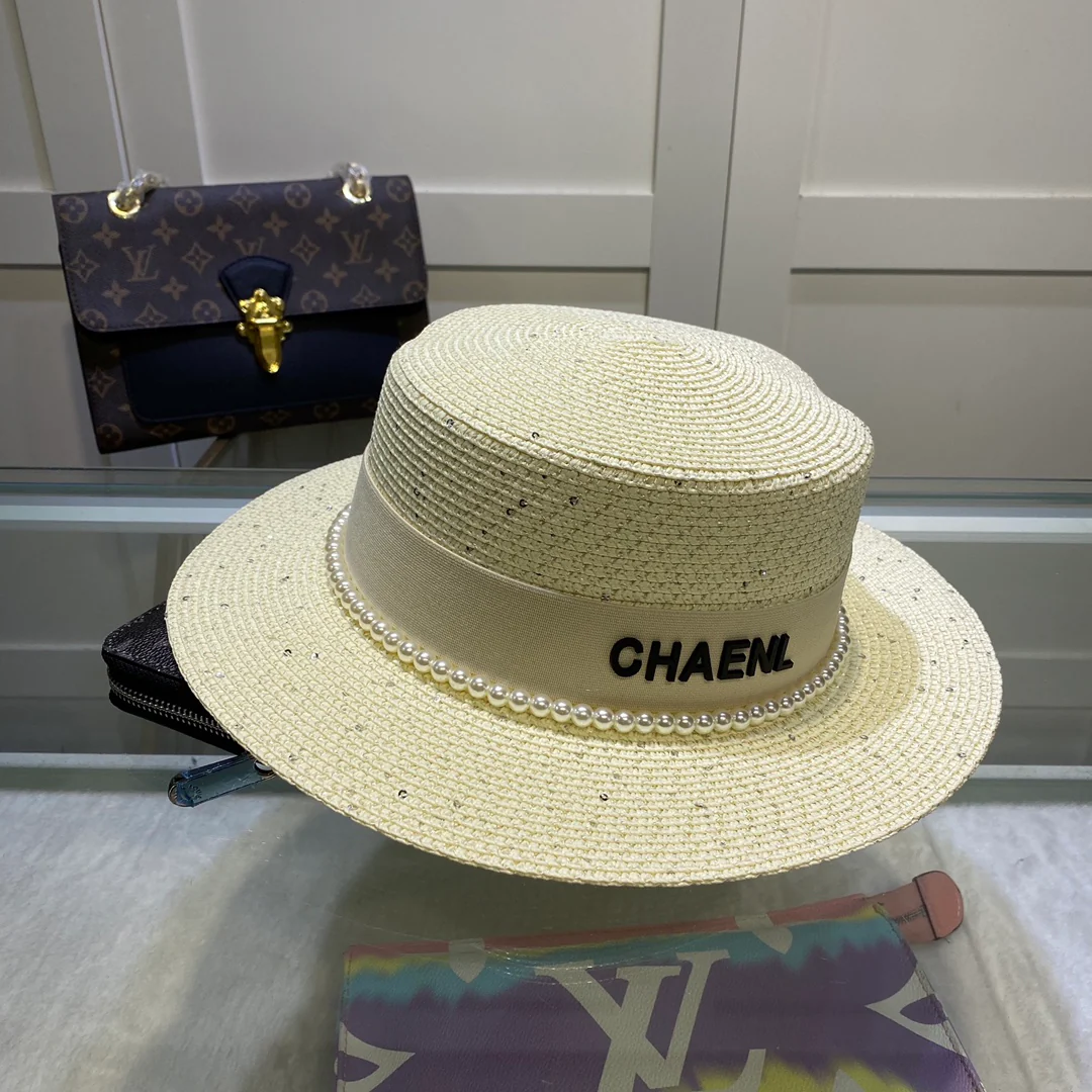 Новая соломенная шляпа Chanel 2022 года - 1