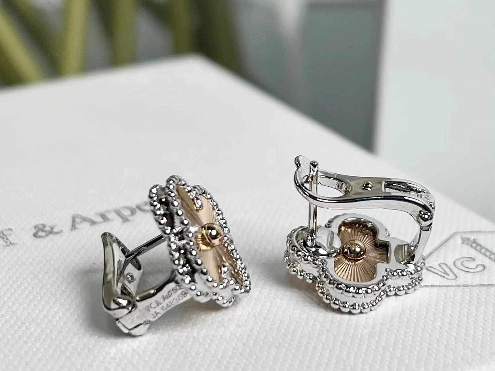 Серьги VCA 014