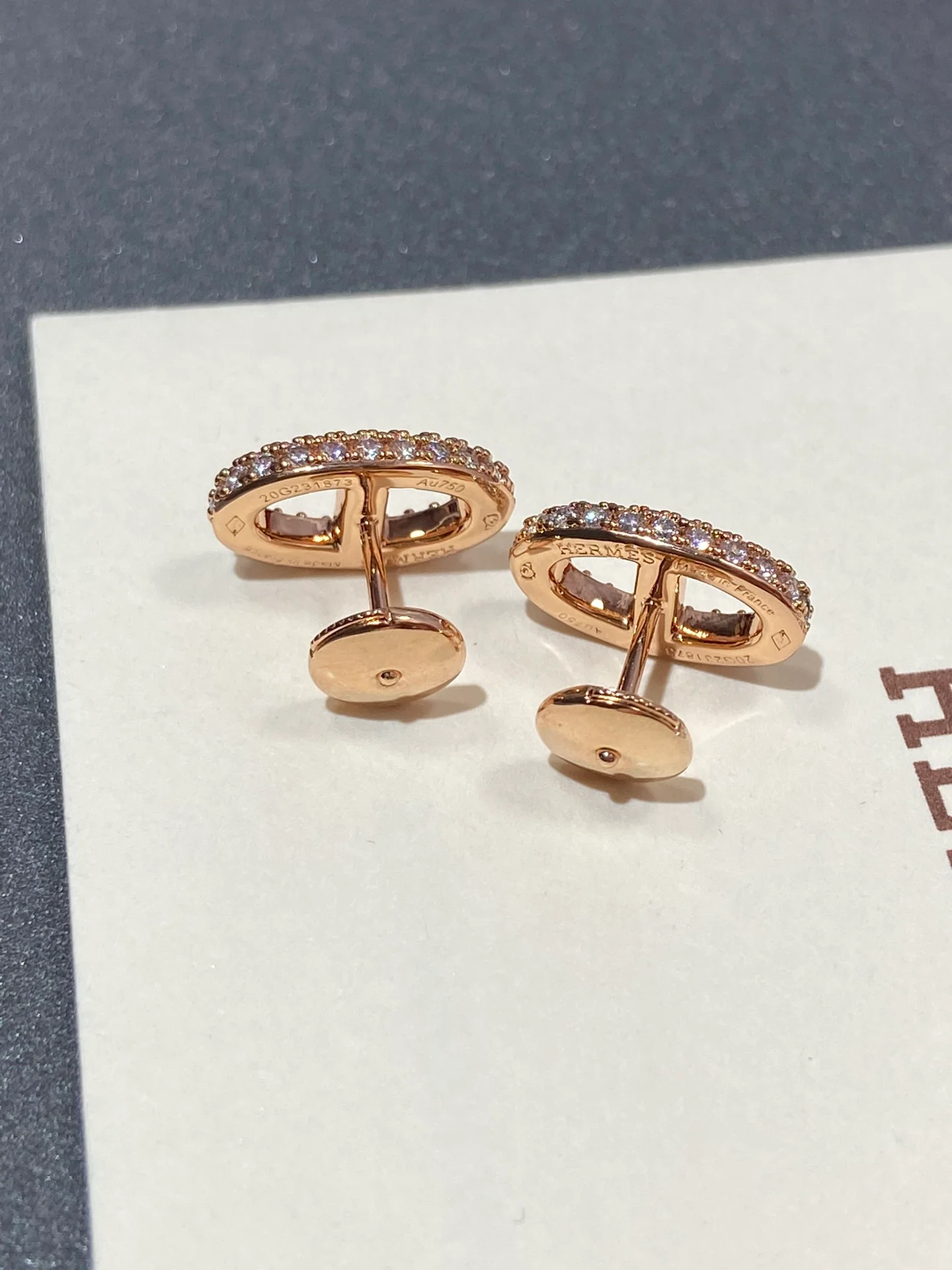 Серьги Hermes 034