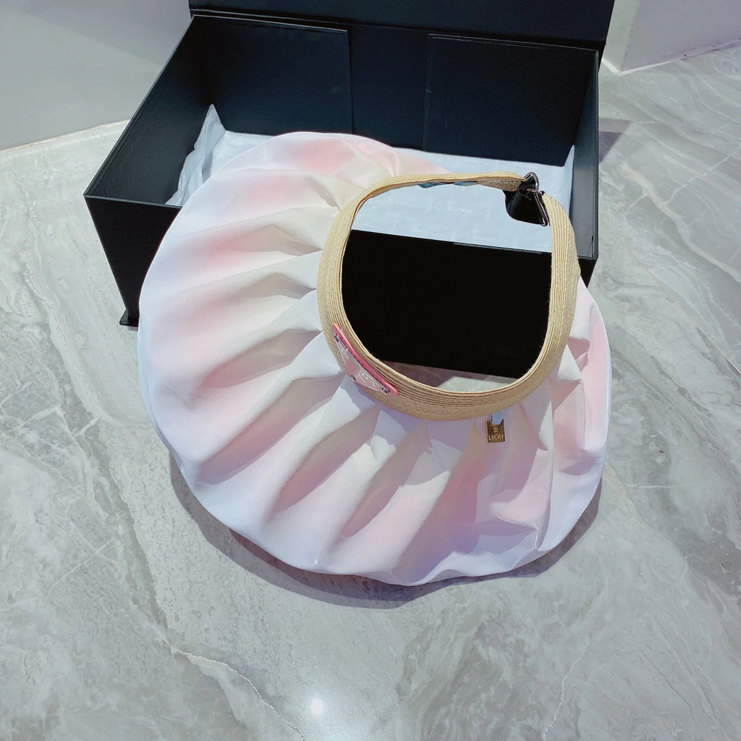 Солнцезащитная шляпа Prada Shell Rainbow - защита от УФ-излучения