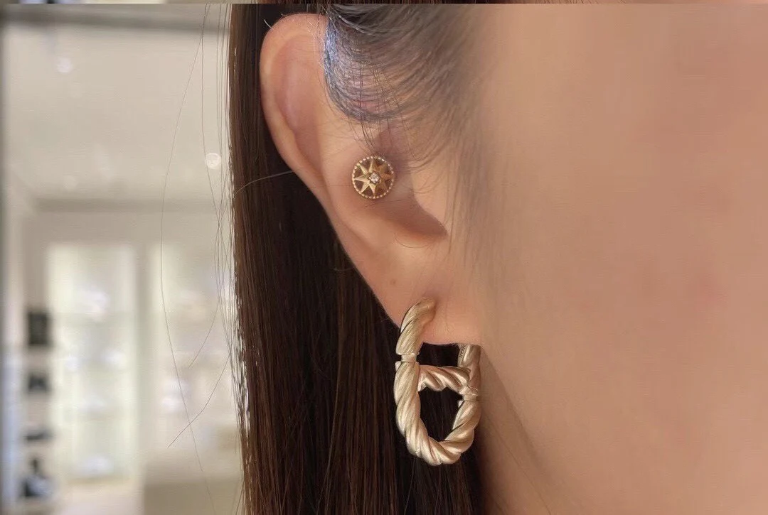 Серьги Dior 048