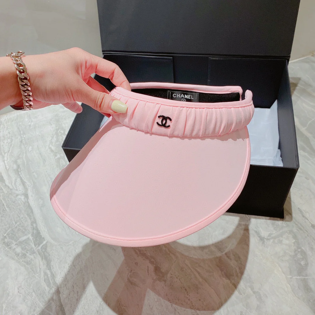 Солнцезащитная шляпа Chanel - Парик с открытым верхом - 5