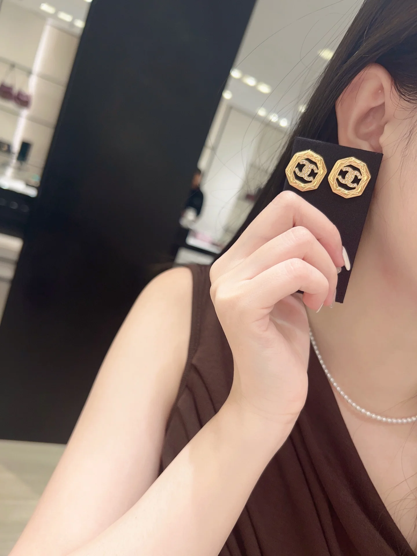 Серьги Chanel 1089