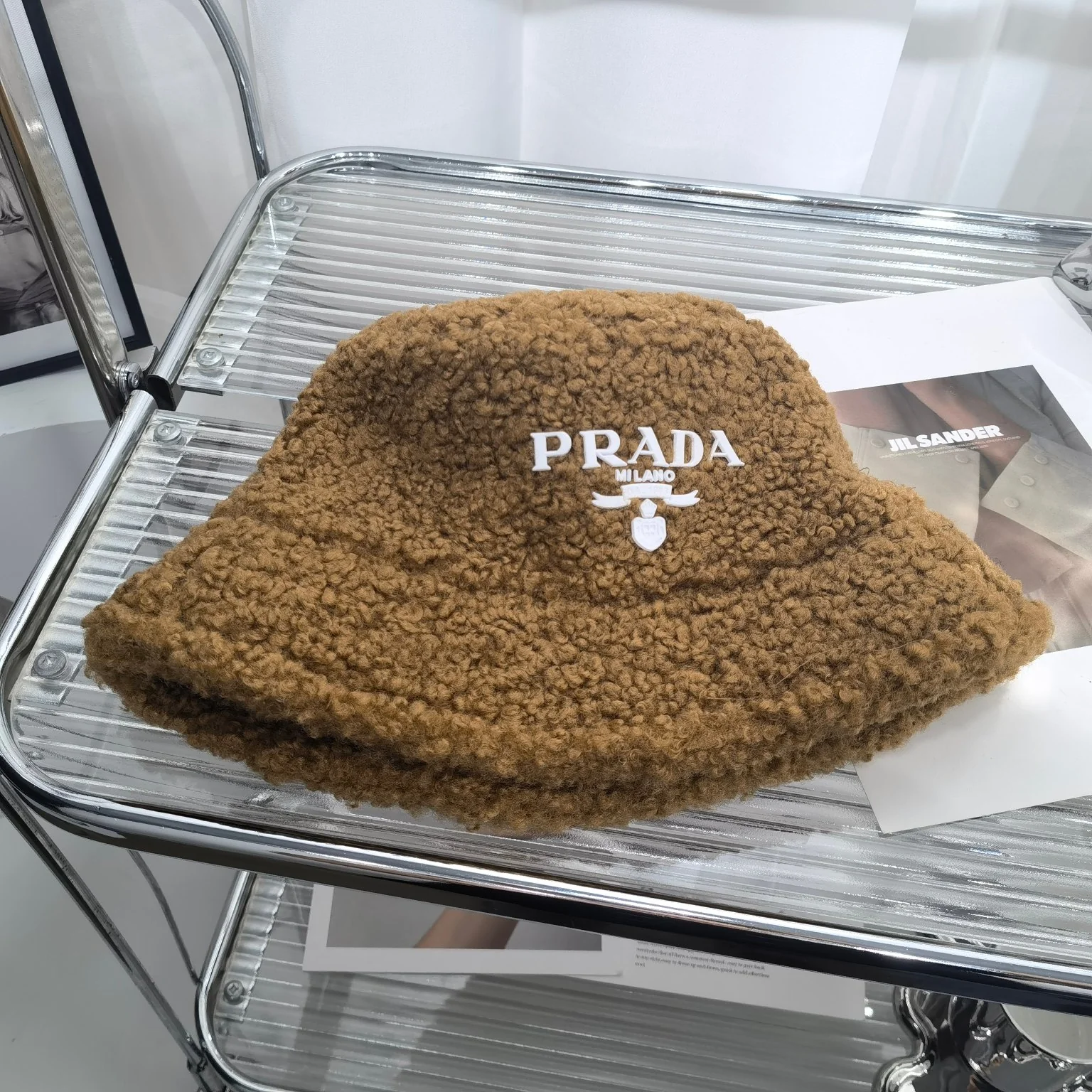 Prada - Рыбацкая шляпа из овечьей шерсти - 1