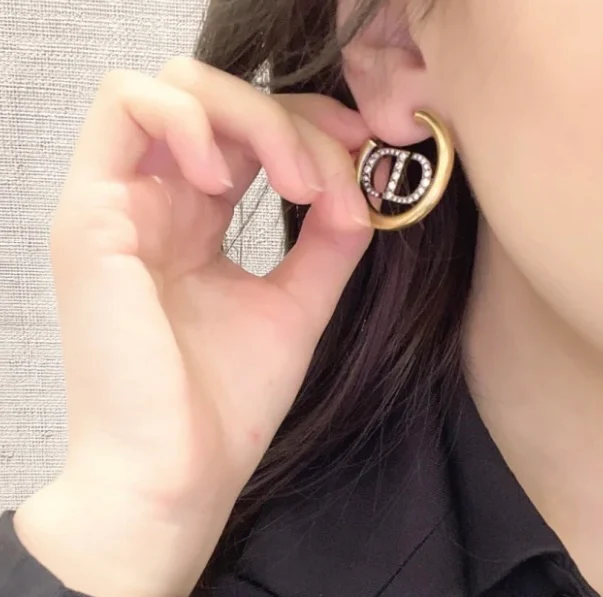 Серьги Dior 025