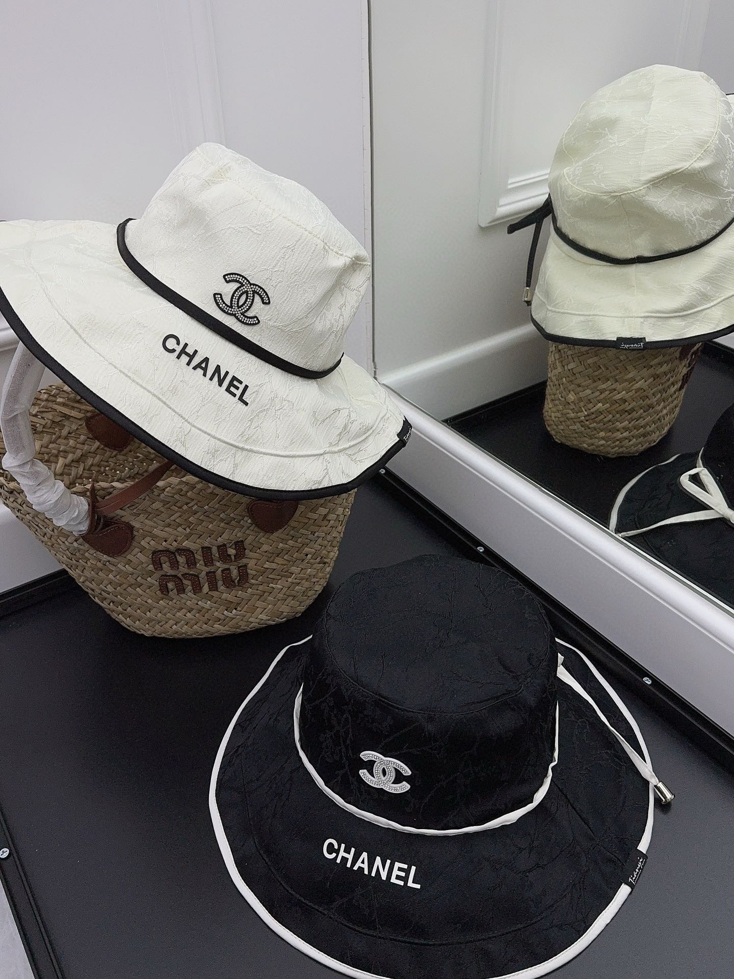 Chanel - Новая рельефная рыбацкая шляпа