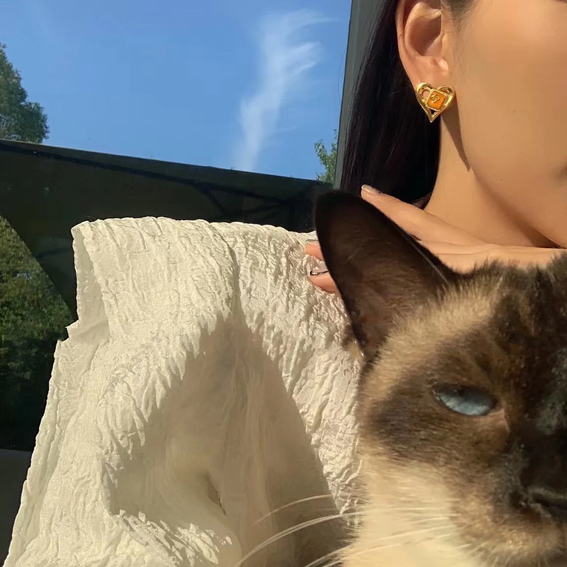 Серьги Chanel 1084