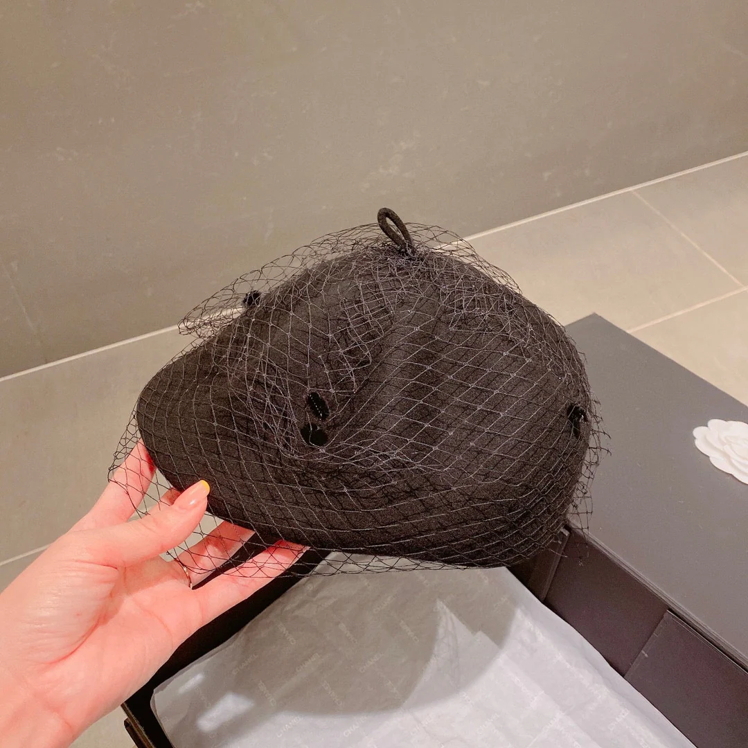 Gucci - Шерстяная шляпа художника - Черная