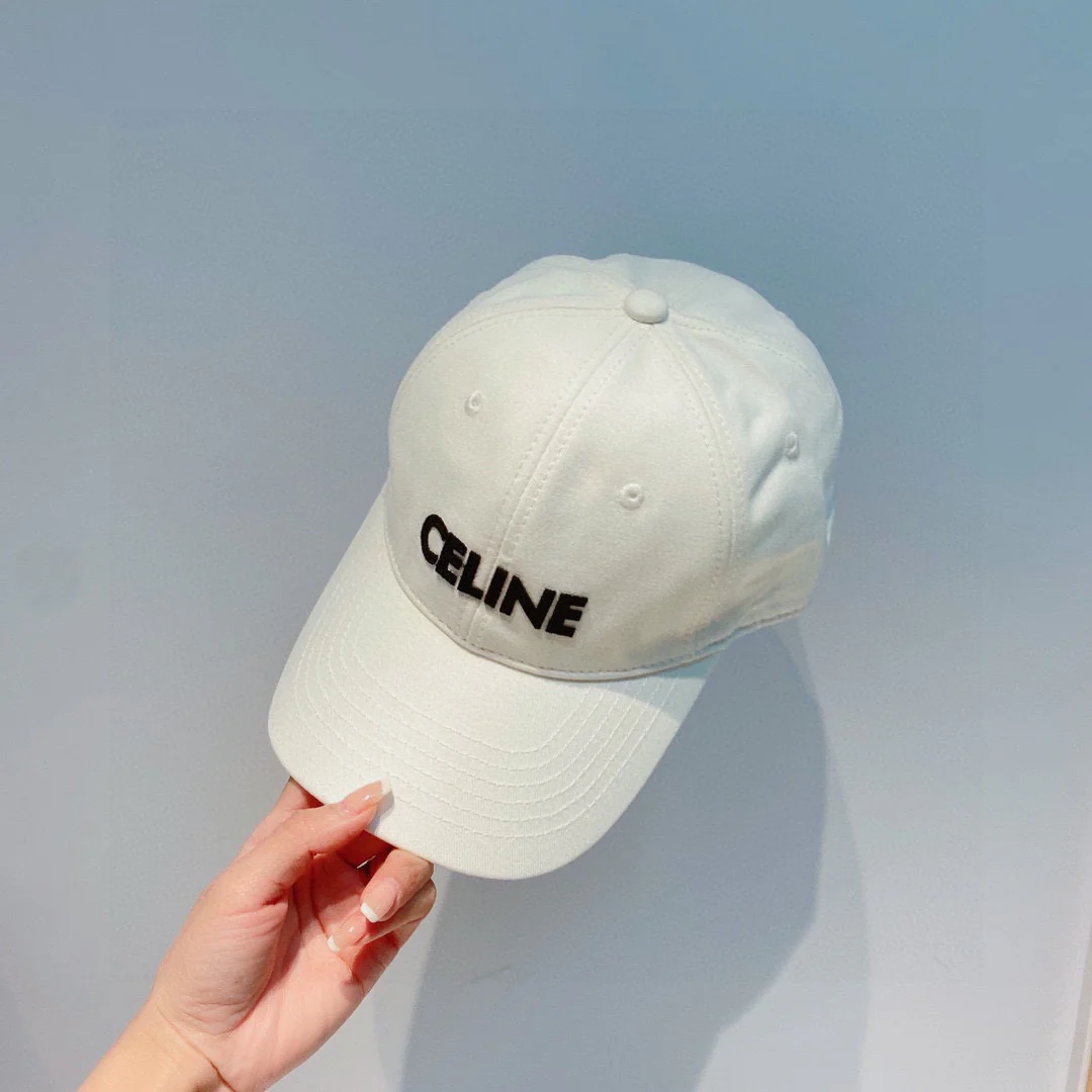 Celine - Белая бейсболка