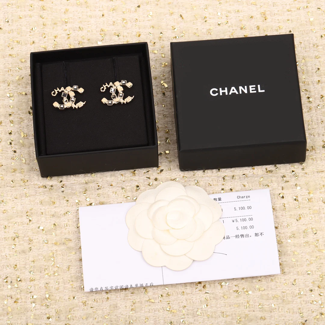 Серьги Chanel 843