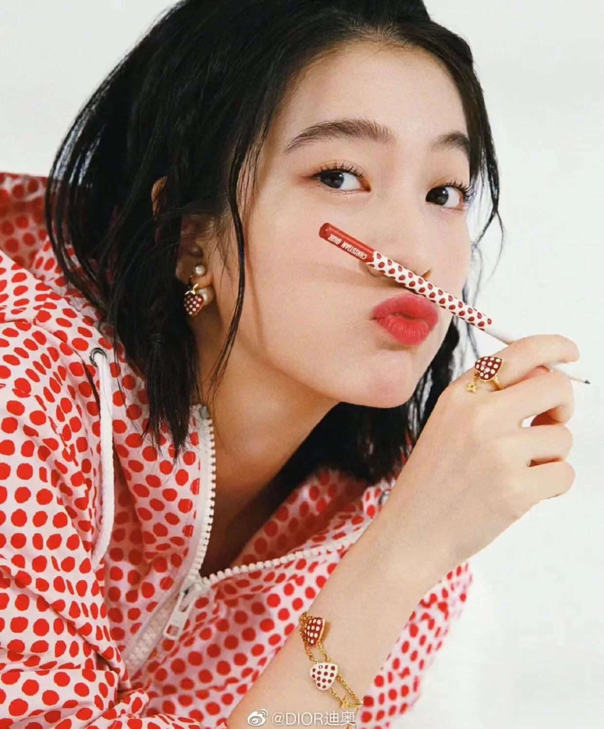 Серьги и колье Dior