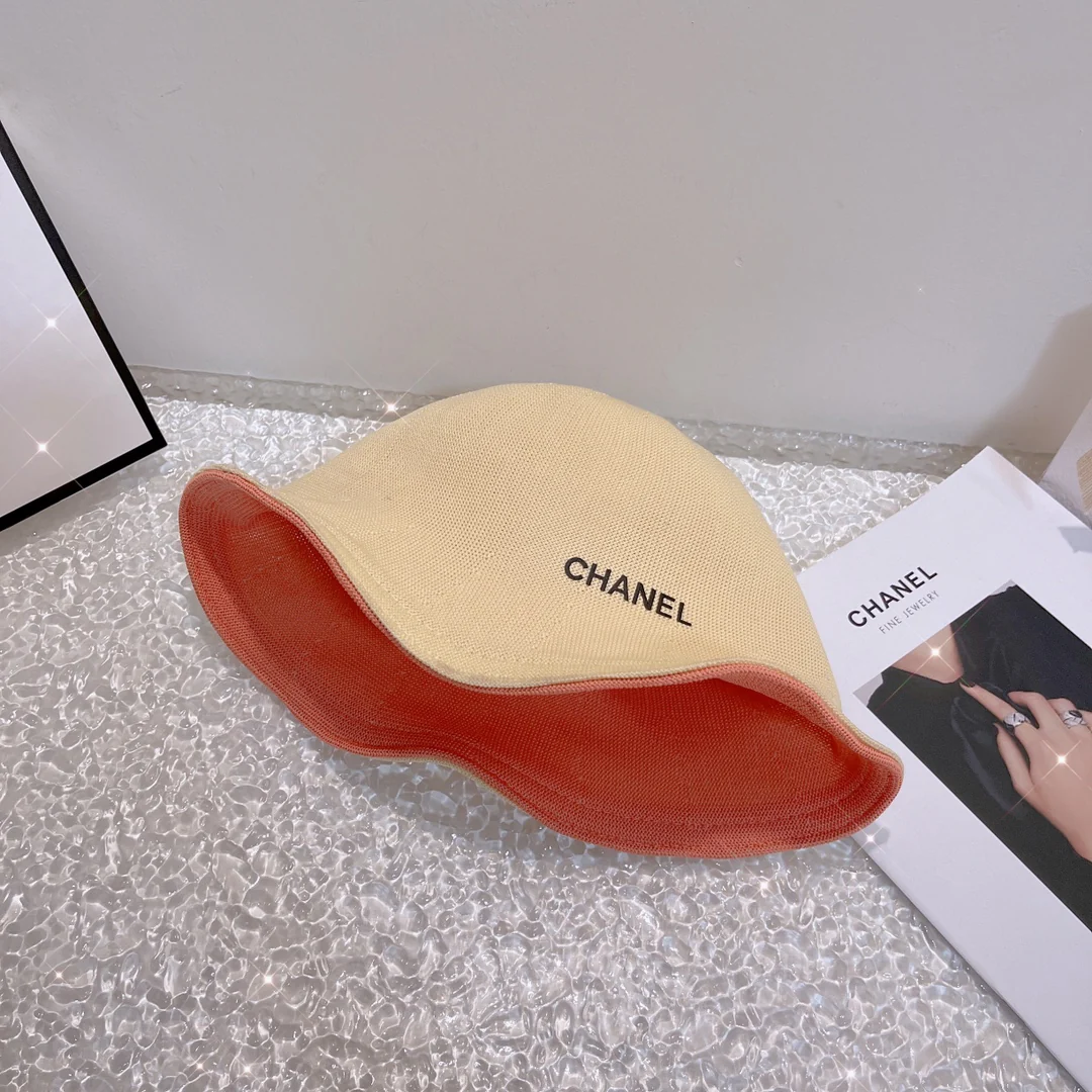 Chanel - Двусторонняя рыбацкая шляпа - Можно носить с обеих сторон