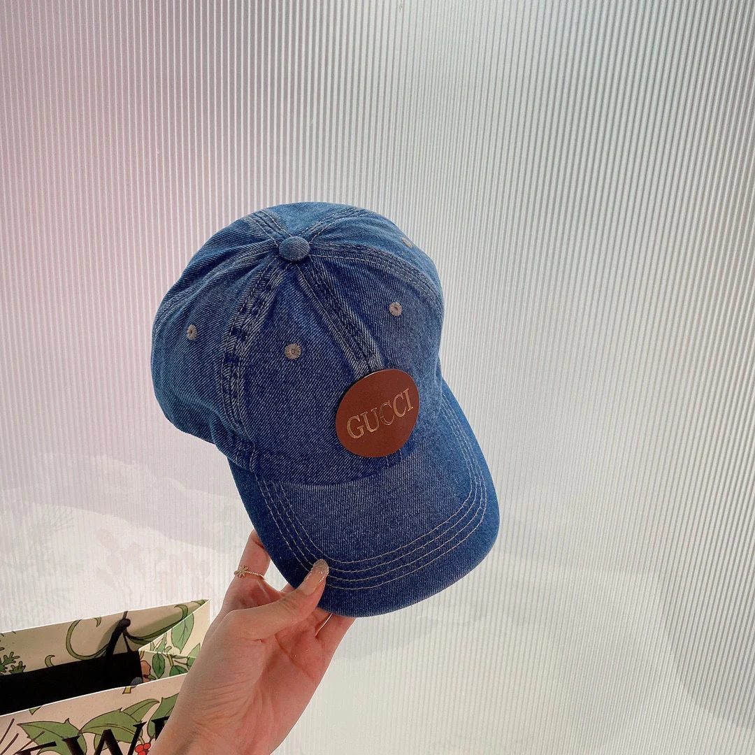 Gucci - Джинсовая бейсболка